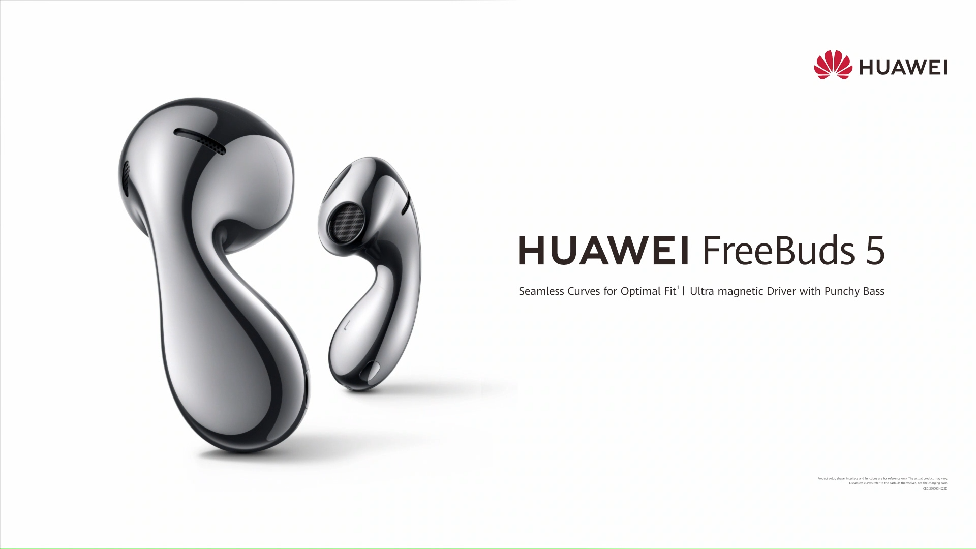 HUAWEI FreeBuds 5 Wireless Earphone | TWS Bluetooth Earbuds | Seamless Curves for Optimal Fit | Ultra Magnetic Driver with Punchy Bass